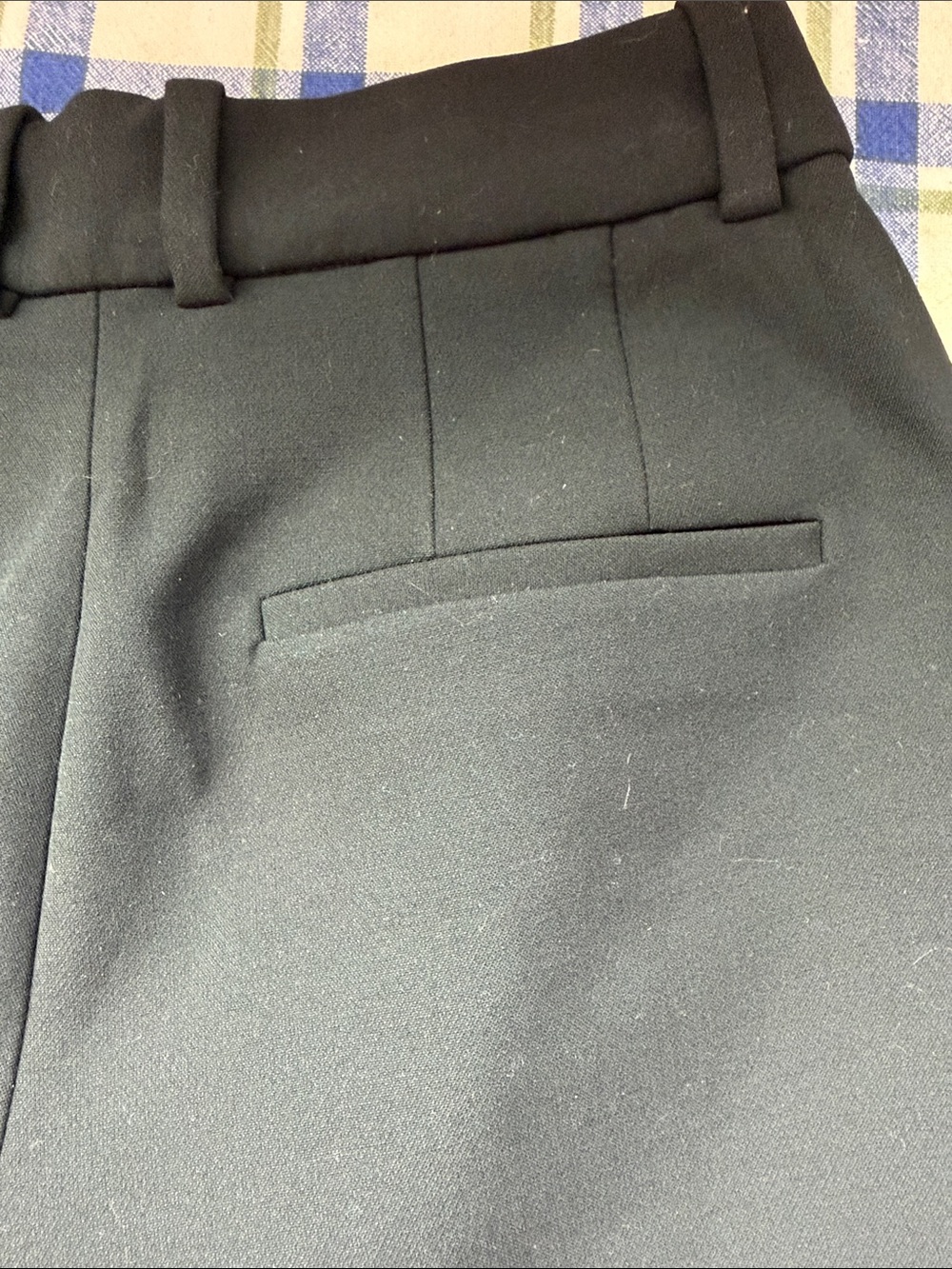 Babaton (by Aritzia) Women's Black Tailored Pleat Front Shorts 0 - Picture 9 of 13